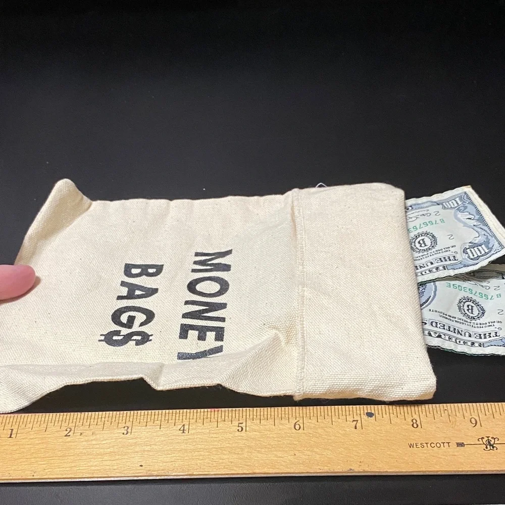 Vintage canvas money